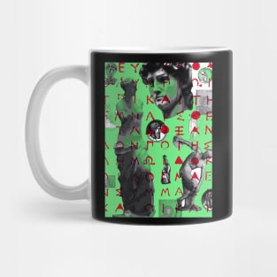 Greek Antiquity Collage Mug